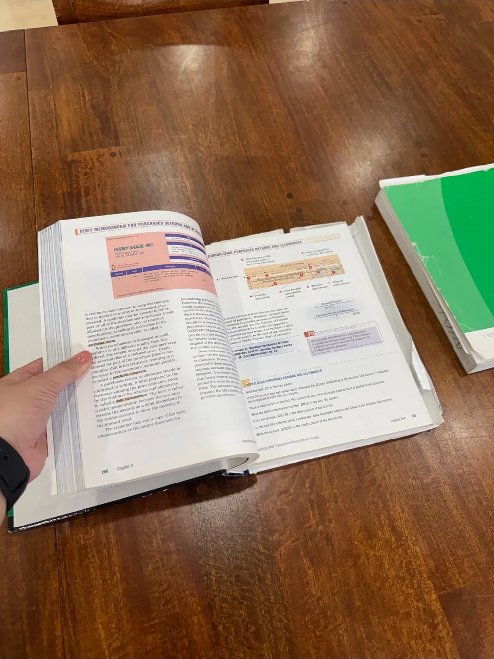 Accounting Textbook and Workbook Set 2000s